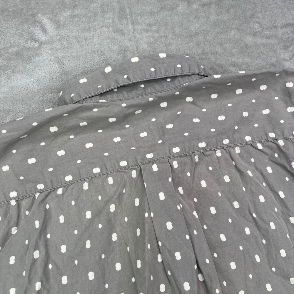 RVCA Slim Fit Button Down Shirt Mens Large Polka Dot Floral Button Down Lot of 2 - Picture 12 of 15